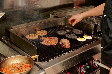 Commercial char grills