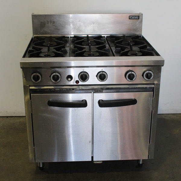 Cobra CR9D 6 Burner Range Oven (3)