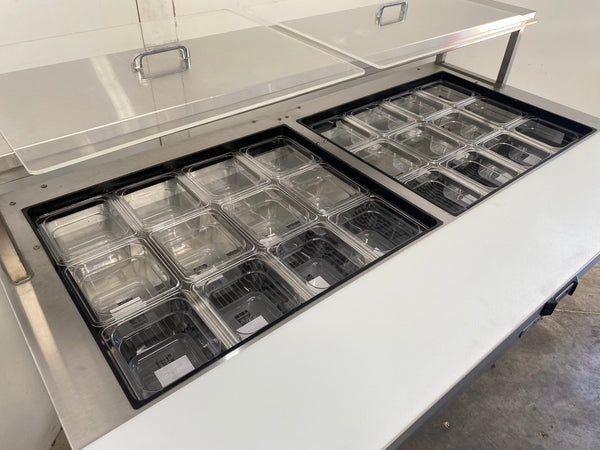 True TSSU-60-24M-B-ST Pizza Prep Bench (5)