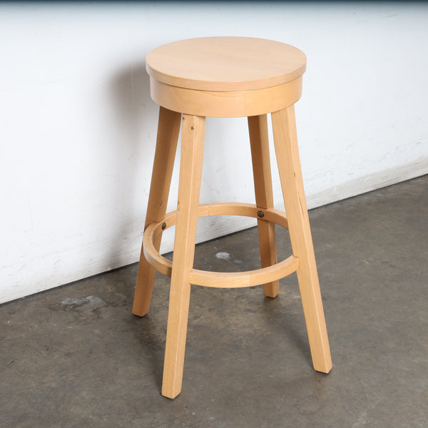 Wooden Bar Stools x 4 (2)