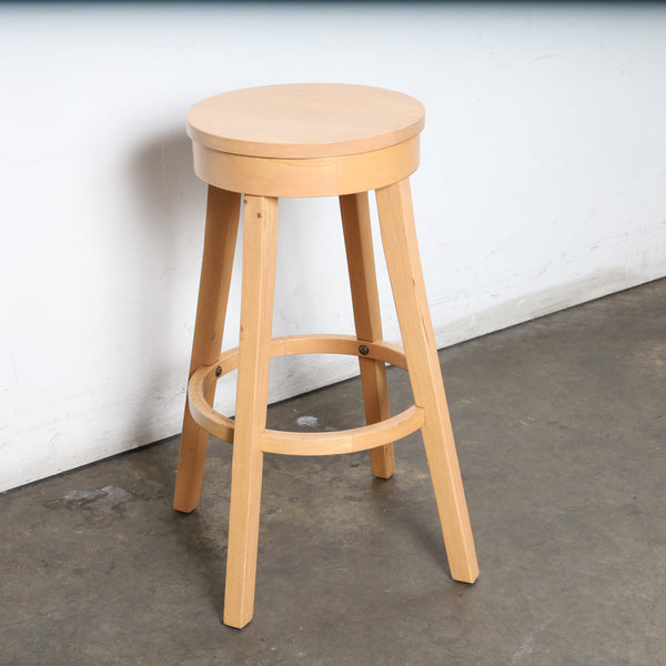 Wooden Bar Stools x 4 (2)