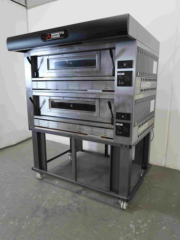 Moretti Forni P110GC/A2 2 Deck Pizza Ove (4)