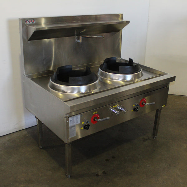 LKK LKK-2BC Waterless 2 Hole Wok Table (2)