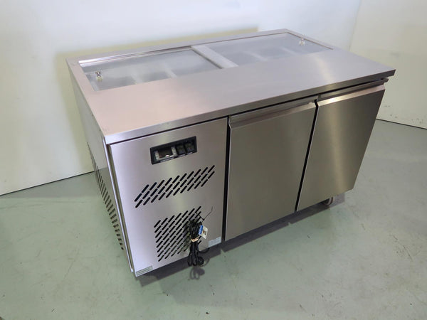 Koldtech WSM-1330-L Sandwich Prep Bench (1)