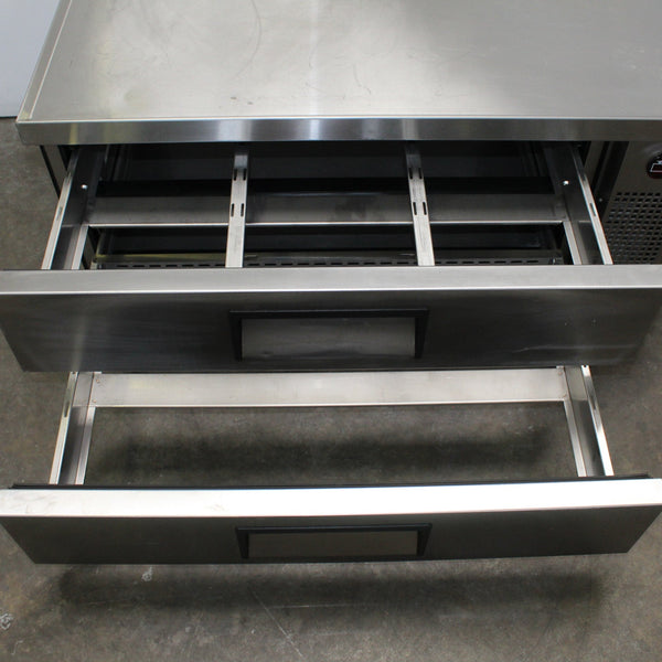 TRUE U-Series 2 Draw Counter Fridge Free (4)