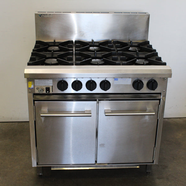 Luus CRO-6B 6 Burner Range Oven (3)