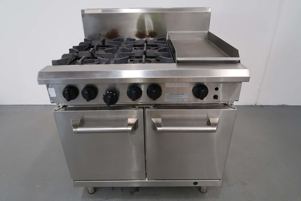 Luus RS-4B3P Oven Range Griddle Combo (2)