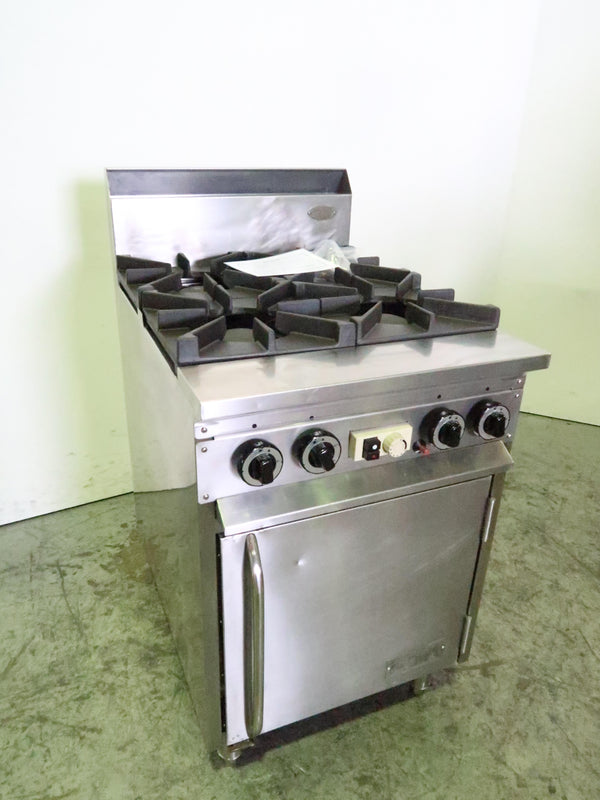 Supertron 900-4 4 Burner Range Oven (1)