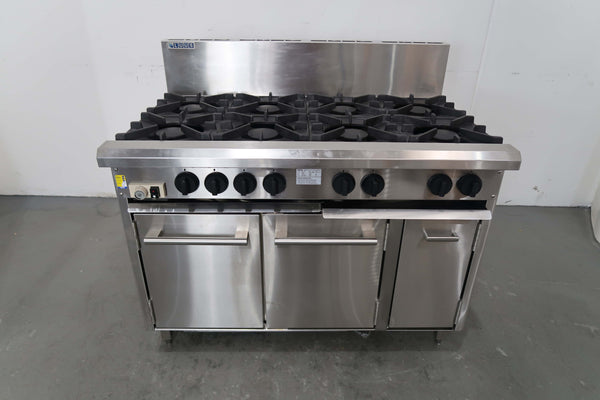 Luus CRO-8B 8 Burner Range Oven (2)