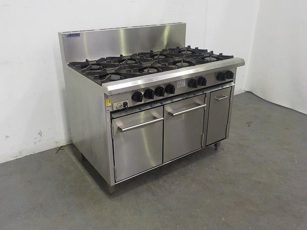 Luus CRO-8B 8 Burner Range Oven (1)