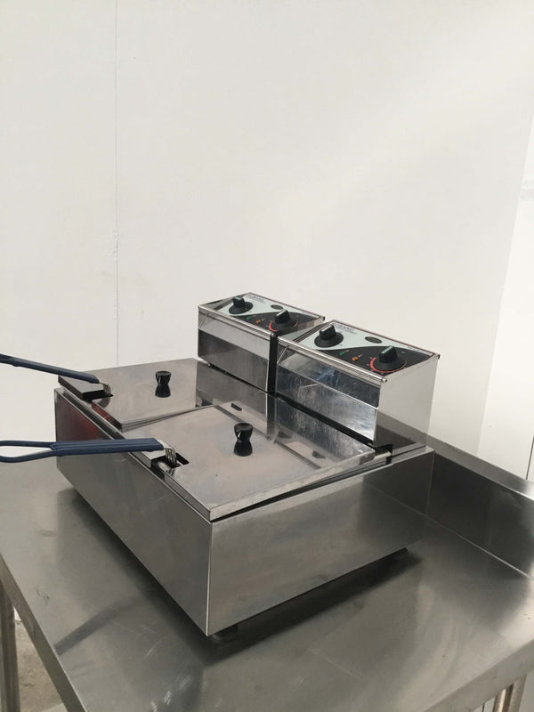 Roband F25 C/Top Double Pan Fryer (2)