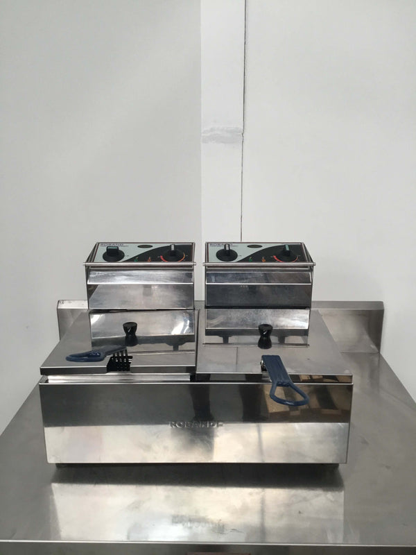 Roband F25 C/Top Double Pan Fryer (3)