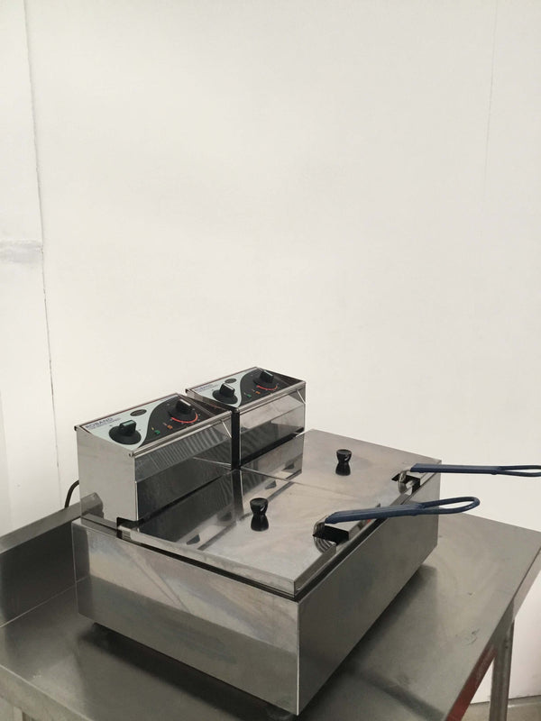 Roband F25 C/Top Double Pan Fryer (4)