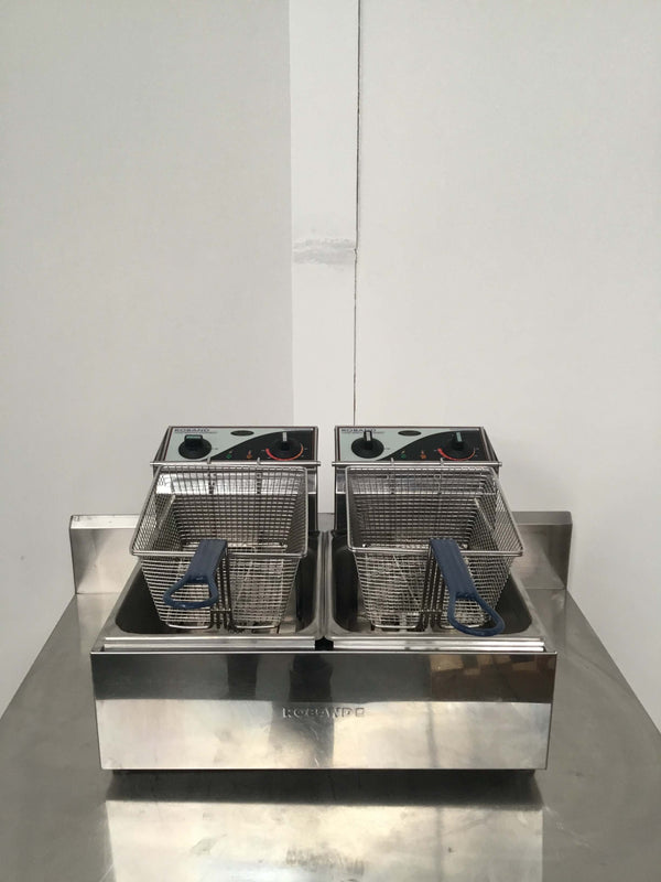 Roband F25 C/Top Double Pan Fryer (5)