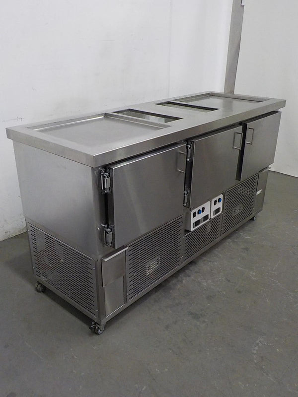 Custom 2FP-3SDF Ice Cream Prep Bench (1)