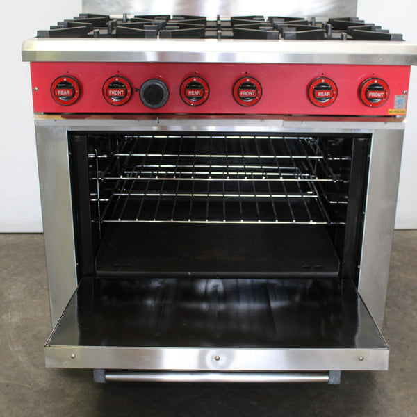 Fuoco F6OBO 6 Burner Range Oven (4)