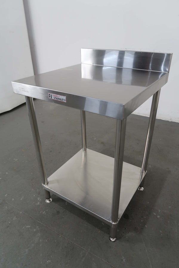 Stainless Steel Bench With Splashback (2)