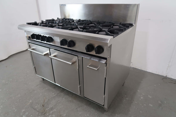 Luus CRO-8B 8 Burner Range Oven (2)