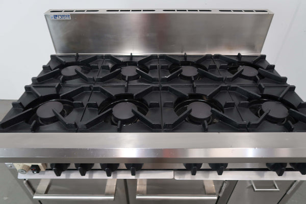 Luus CRO-8B 8 Burner Range Oven (5)