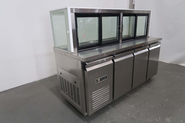 Fralu P-SA-1875C Sandwich Prep Bench (4)