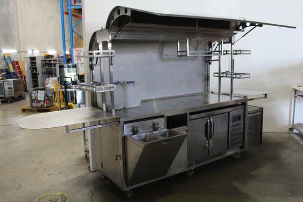 CUSTOM X-Line Large Coffee Cart (2)