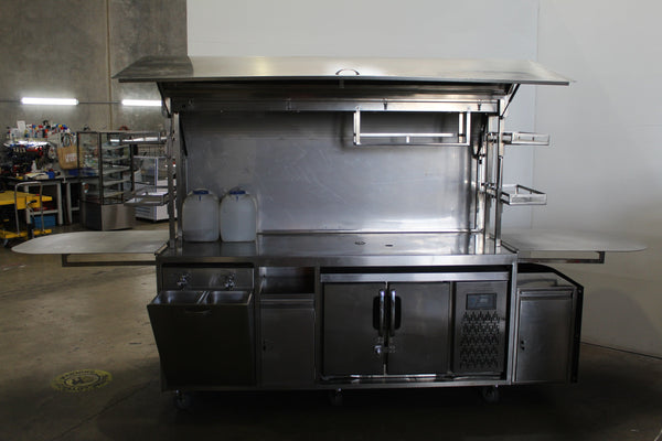 CUSTOM X-Line Large Coffee Cart (3)