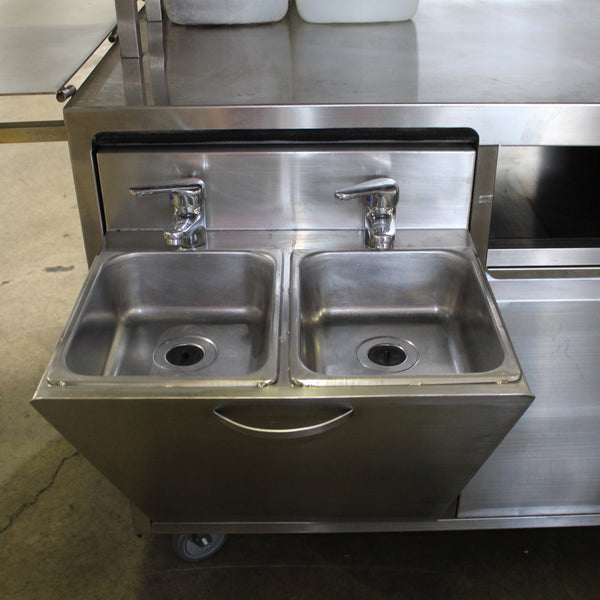 CUSTOM X-Line Large Coffee Cart (4)