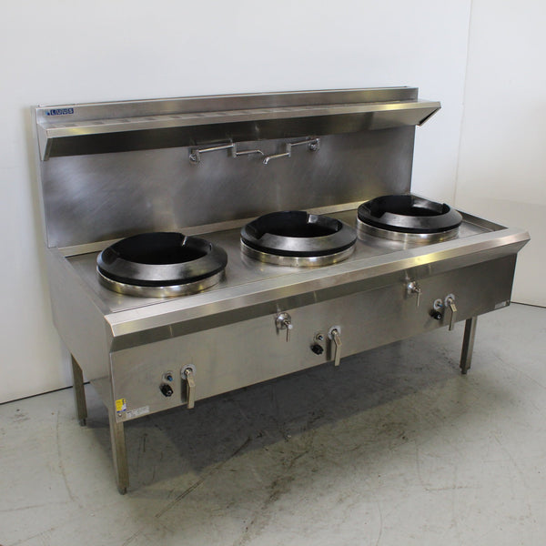 Luus WL-3C Waterless 3 Hole Wok Table (2)