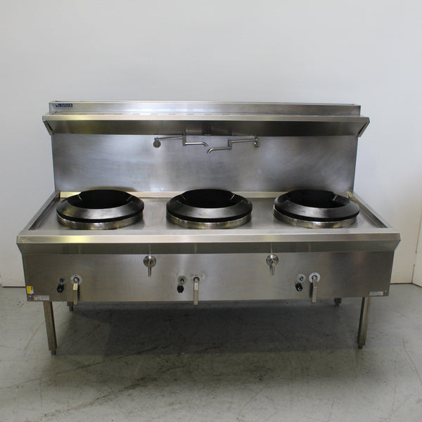 Luus WL-3C Waterless 3 Hole Wok Table (3)