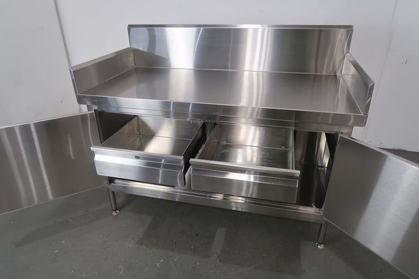 Simply Stainless Bench with Splashback (6)