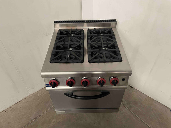 Gas Max JZH-RP-4/01 4 Burner Range Oven (3)