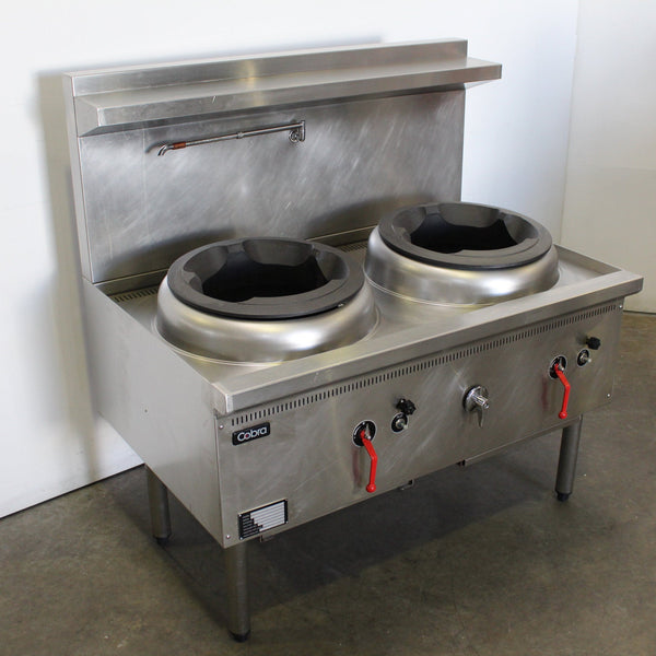 Cobra CW2H Waterless 2 Hole Wok Table (2)