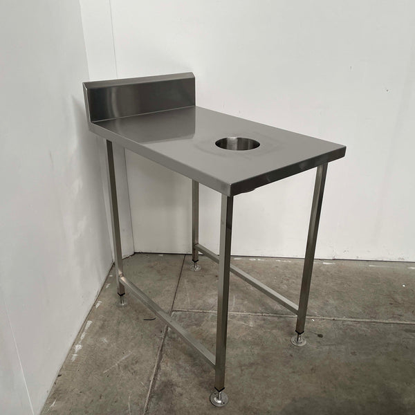 Stainless Steel Bench With Scrapehole (4)