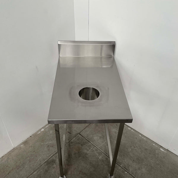 Stainless Steel Bench With Scrapehole (5)