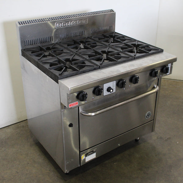 Goldstein PF-6-28 6 Burner Range Oven (2)