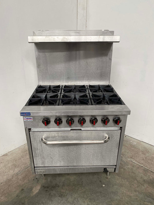 Gasmax S36(T) 6 Burner Range Oven (2)