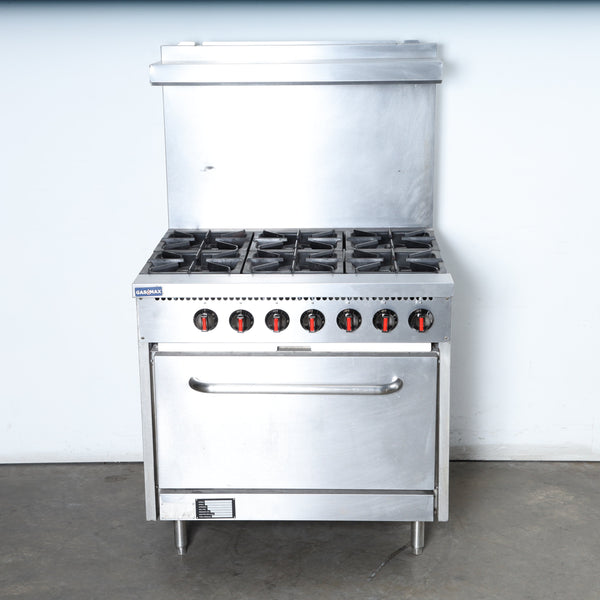 Gasmax S36(T) 6 Burner Range Oven (3)