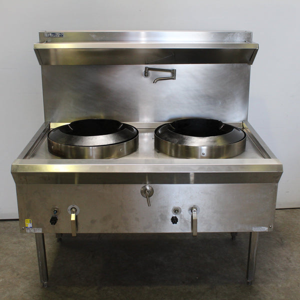 Luus WL-2C Waterless 2 Hole Wok Table (3)