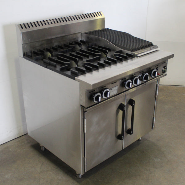 B+S OV-SB4-CBR3 4 Burner Range Oven (2)