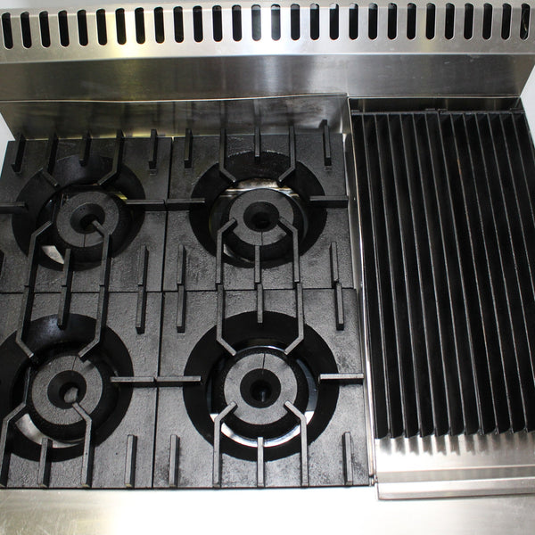 B+S OV-SB4-CBR3 4 Burner Range Oven (5)