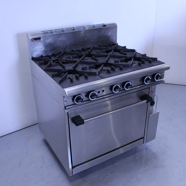 Trueheat R90-6 6 Burner Range Oven (2)