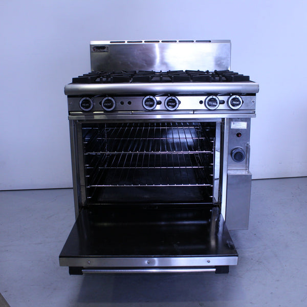 Trueheat R90-6 6 Burner Range Oven (4)