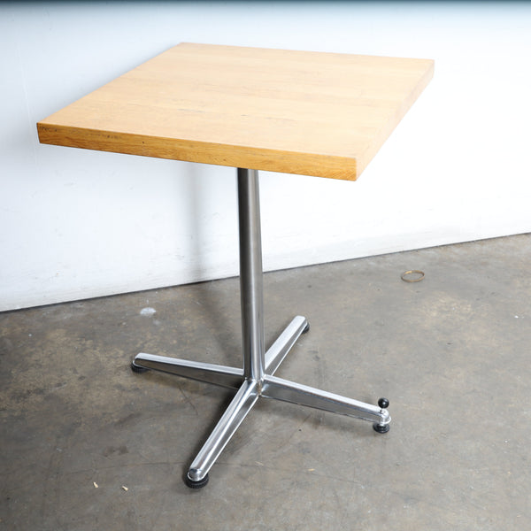 2 x Laminate Sold Timber Tables (2)