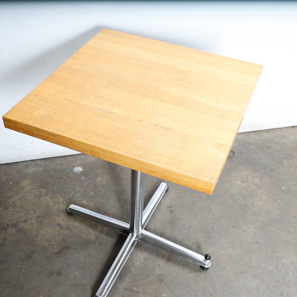 2 x Laminate Sold Timber Tables (3)