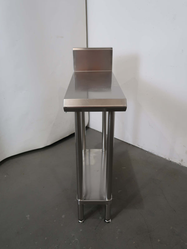 Stainless Steel Bench With Splasback (2)