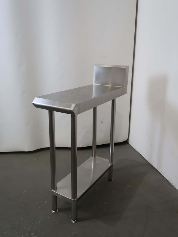 Stainless Steel Bench With Splasback (3)