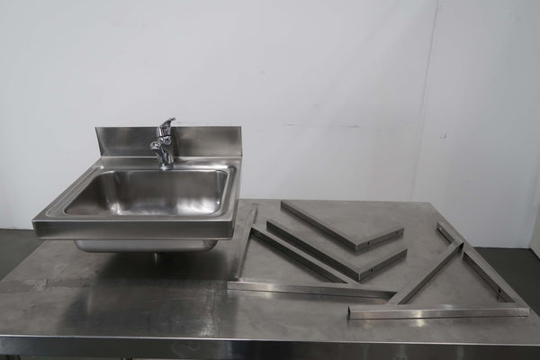 Stainless Steel Wall Mounted Sink (2)