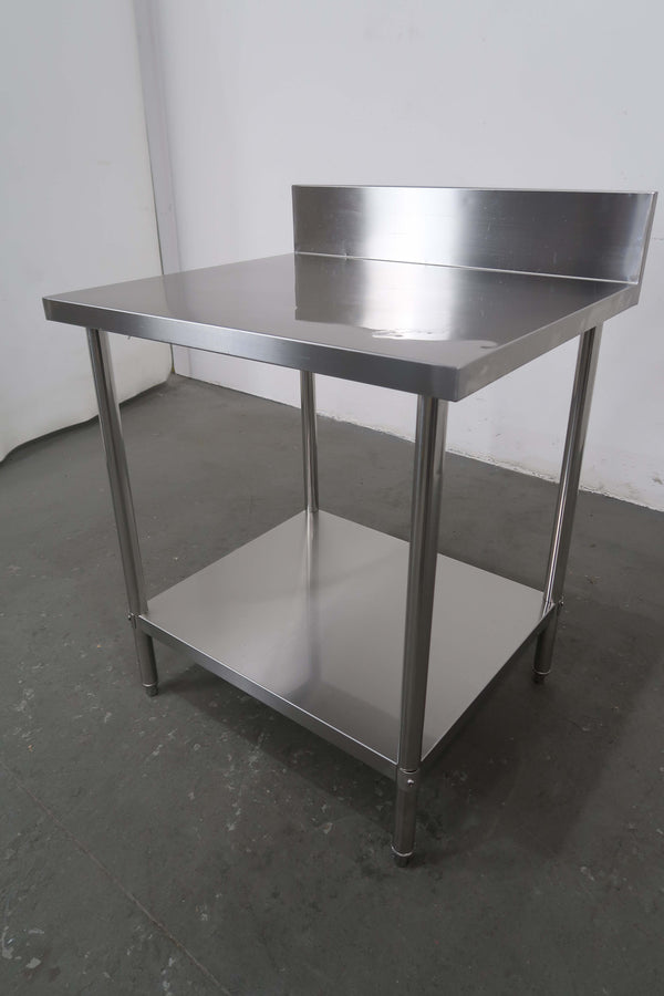 Stainless Steel Bench With Splashback (2)