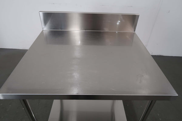 Stainless Steel Bench With Splashback (5)
