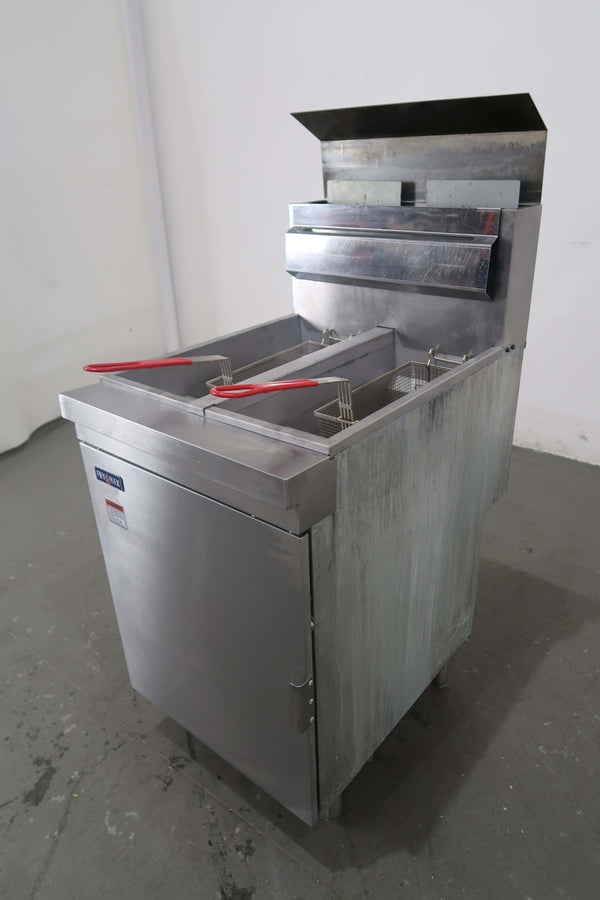 Frymax RC-400T Split Pan Fryer (2)